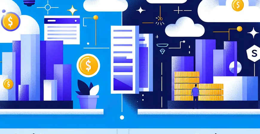  小公司选ERP：本地部署vs云端订阅哪个更省成本？3年总支出对比  